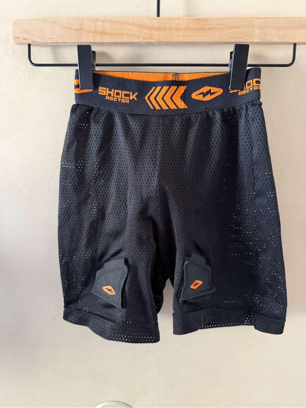 Shock Doctor Loose Hockey Shorts Supporter with BioFlex Cup Included, Youth